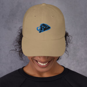 SEXY CONTOURS (TEAL WHOLLY MAMMOTH) Baseball Hat