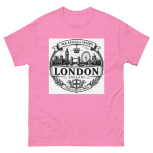 SEXY CONTOURS (LONDON LATIN LOGO) w/ various COLORS Unisex classic tee