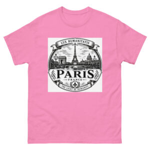 SEXY CONTOURS (PARIS LATIN LOGO) w/ various COLORS Unisex classic tee