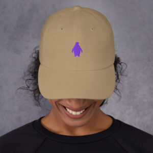 Dolphin Clothing Brand (Penguin In Blue) Dad hat