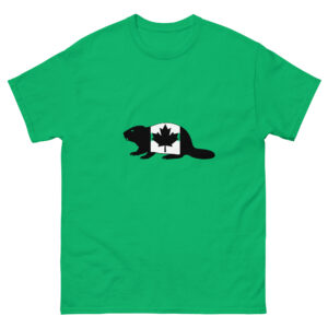 Country Contours (Canada Flag Beaver) various colours Unisex classic tee