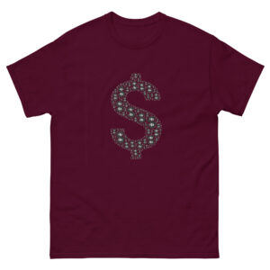 Mark Of Excellence (Money Sign Mosaic) in various colors Unisex classic tee